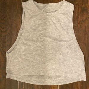 LULULEMON CUT BACK CROP TANK
